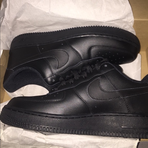 Nike Shoes | Black Air Force 1s | Poshmark